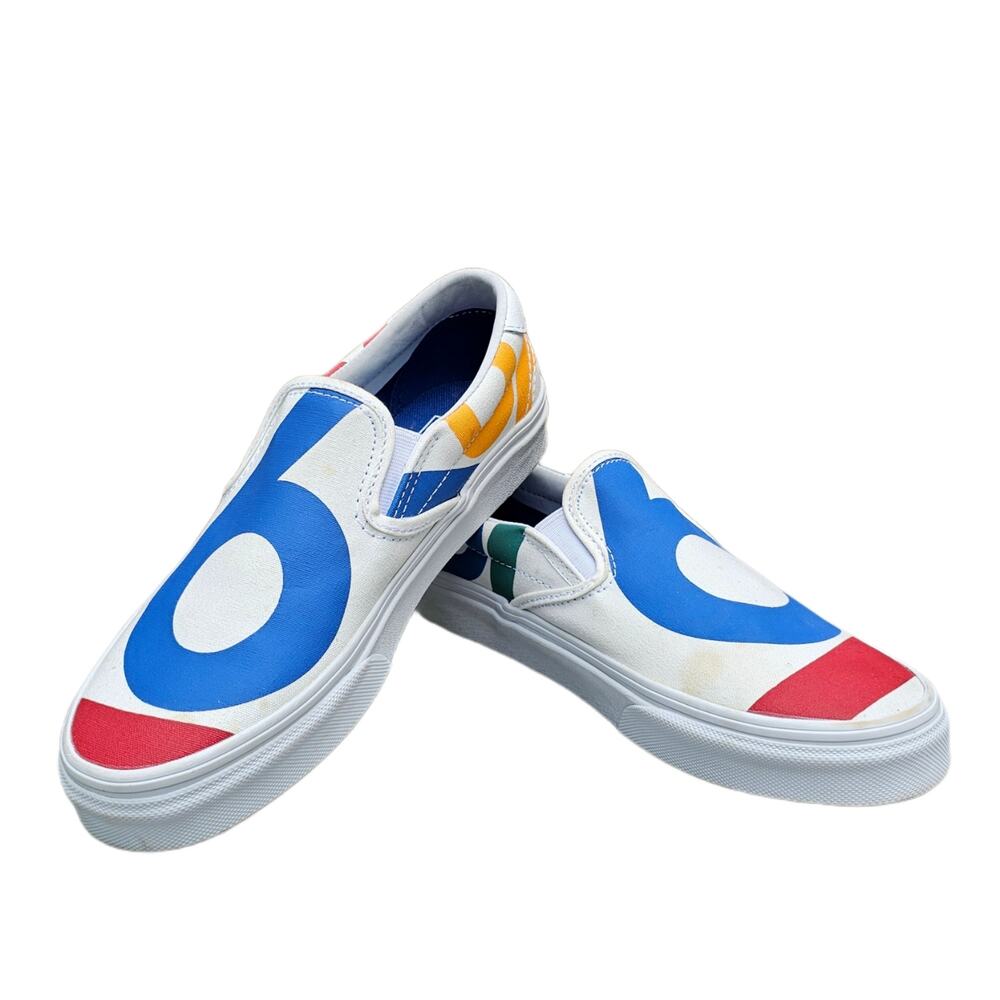 Slip on Sneaker VANS 59 Deck Club Blanc/66 Sail Shoe Size 7 White Primary Bright